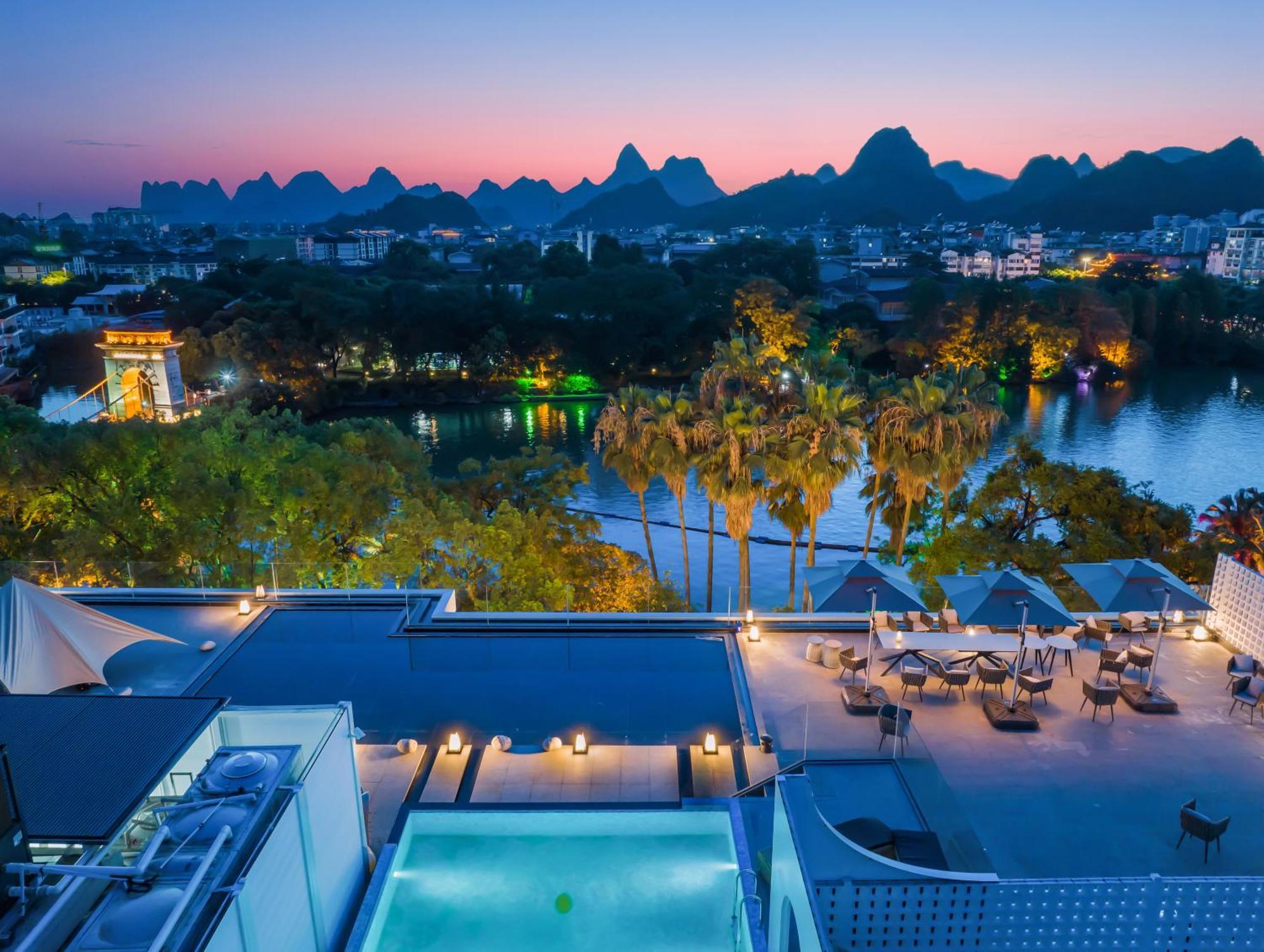 Lijiang Moon Hotel - Guilin East And West Lane Two Rivers And Four Lakes Scenic Area Екстер'єр фото